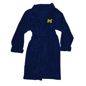 Michigan OFFICIAL Collegiate Men's L/XL Silk Touch Bath Robe