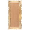 Mirror 43.3"x19.7" Solid Mango Wood - Brown