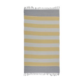 Ephesus Beach Towel (Color: Aqua, size: 38'' x 70'')